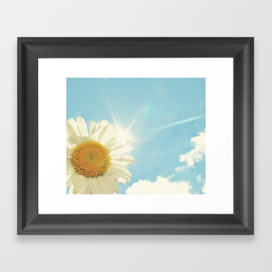 Here Comes The Sun Framed Art Print