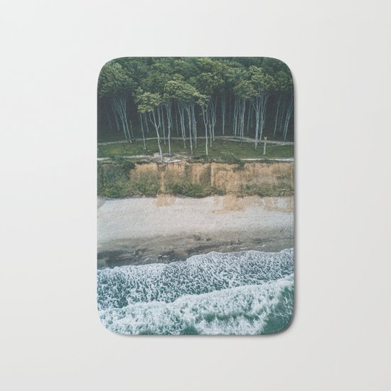 Waves, Woods, Wind and Water - Landscape Photography Bath Mat