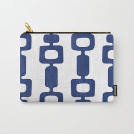 White and Blue - Totem Carry-All Pouch