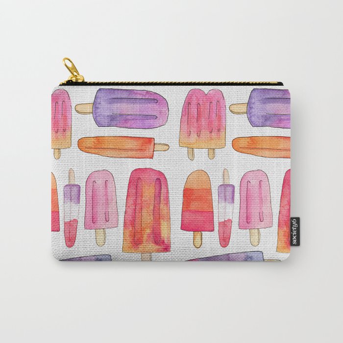 Summer Popsicles Carry-All Pouch