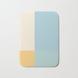 Color Block Line Abstract III Bath Mat