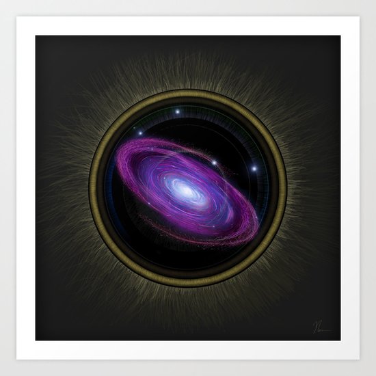 Space Travel - Painting Art Print