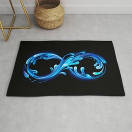 Infinity of Cold Water Area & Throw Rug