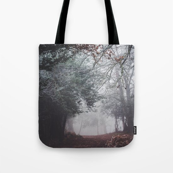 Frosty path Tote Bag