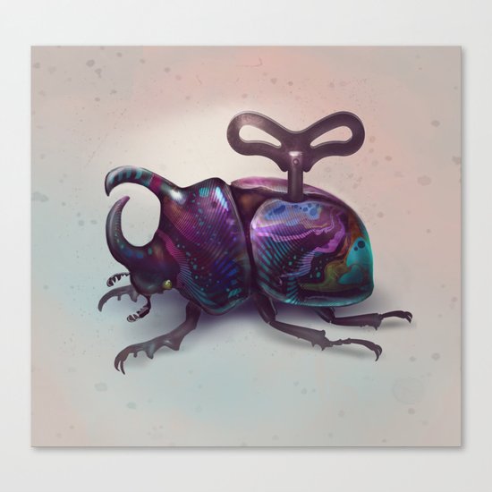 Beetle Canvas Print