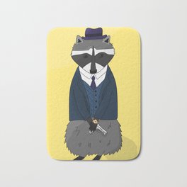 mafia racoon Bath Mat