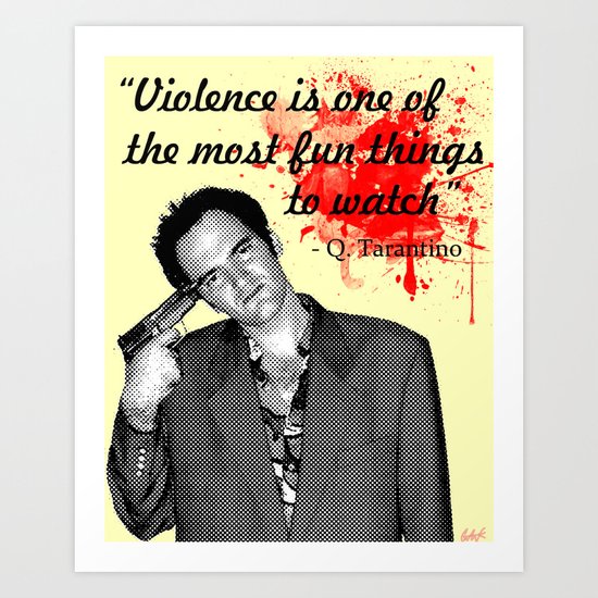 Tarantino Art Print