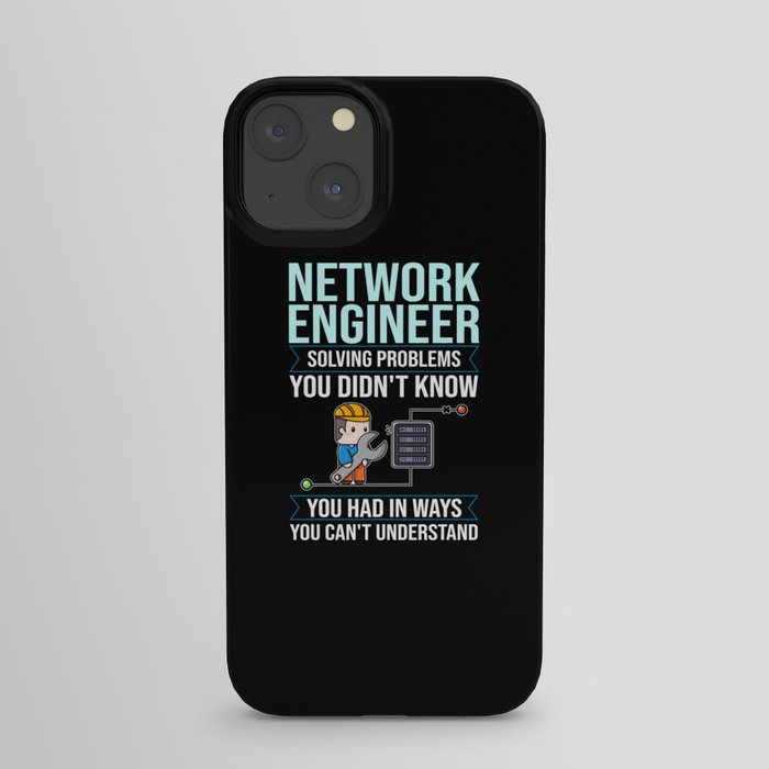 Network Engineer Director Computer Engineering iPhone Case