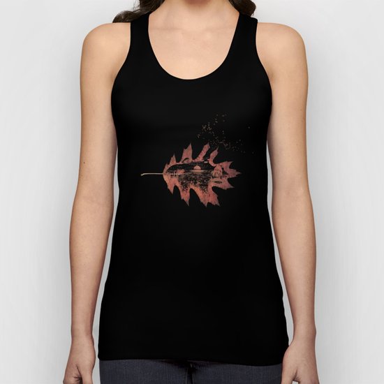 Autumn morning Unisex Tank Top