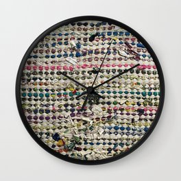 Sustainable Tatters Wall Clock