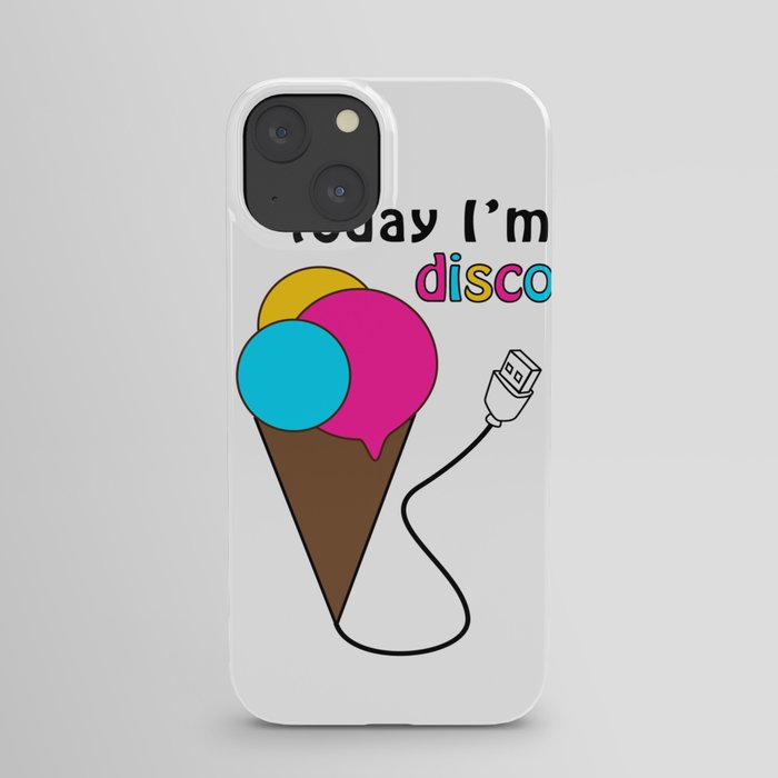 gelatoUsb - today i'm DISCO iPhone Case