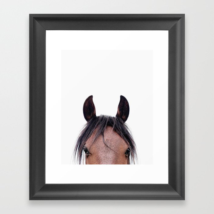 Horse No. 04 Framed Art Print