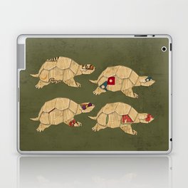 Heroes in a pizza box... Turtle Power! Laptop & iPad Skin