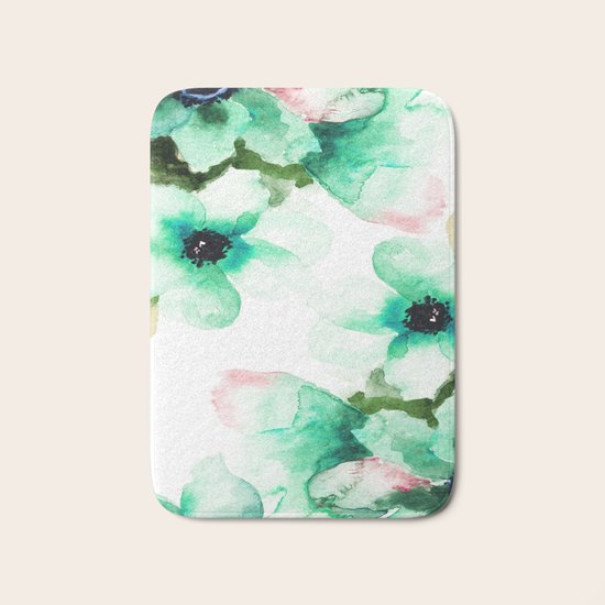 Flowers 07 Bath Mat