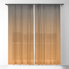 Sunset Modern Collection Sheer Curtain