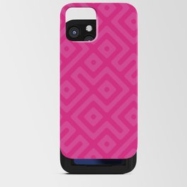 Maze Pattern 3 iPhone Card Case