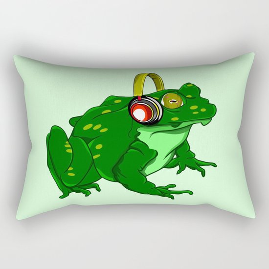 Bullfrog Rectangular Pillow
