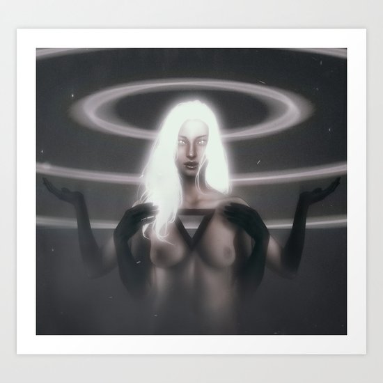 Proof of divinity. Art Print