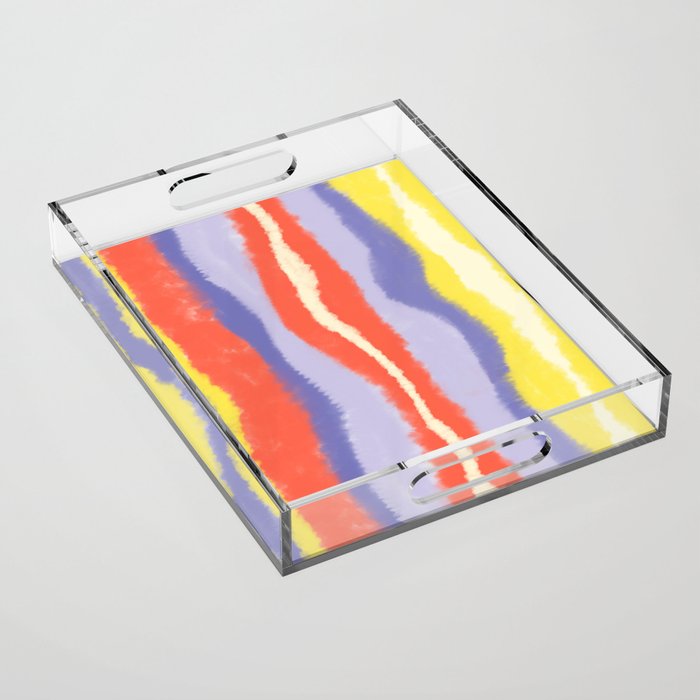 №4 Hippie party  Acrylic Tray