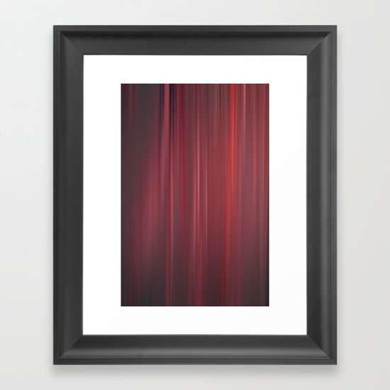 red strings Framed Art Print