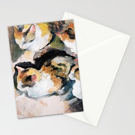 Study of a Calico Cat (1909)  Stationery Cards