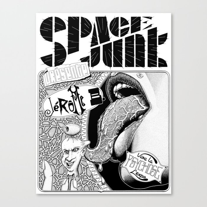 Space Junk Canvas Print