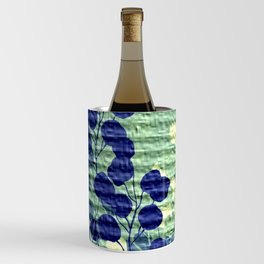 Purple and Lime Botanical Wine Chiller