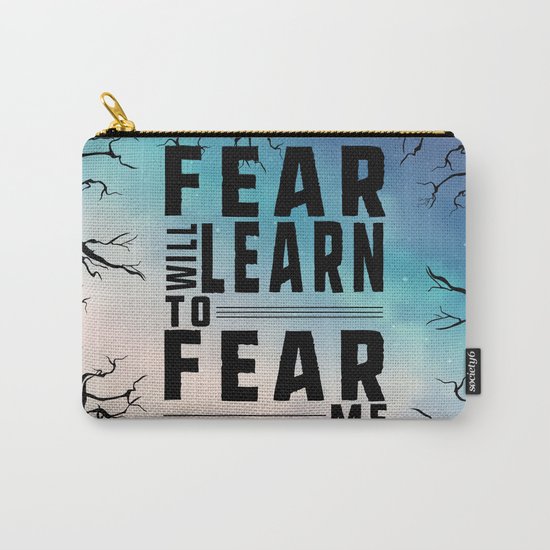 Shatter Me - Fear Carry-All Pouch
