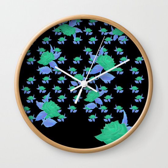 rose Wall Clock