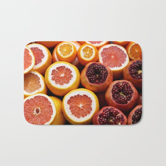 Citrus Pomegranate Bath Mat