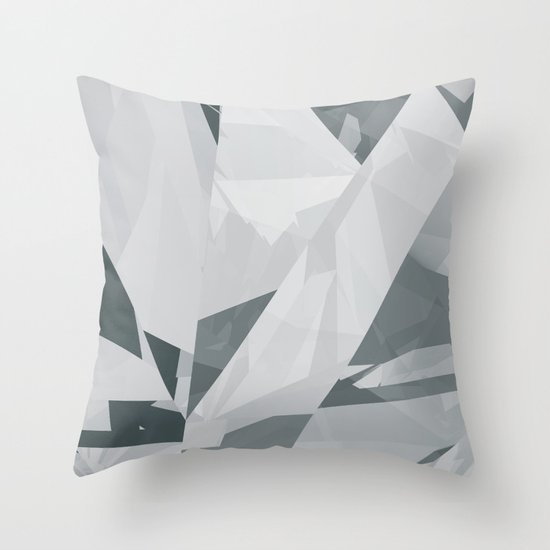 Ice cracks #1 Throw Pillow