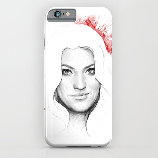Debra and Blood Splatters iPhone & iPod Case