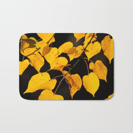 Autumn Foliage Bath Mat