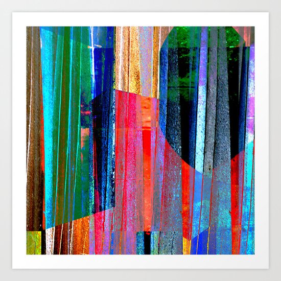 Iron Curtain Art Print
