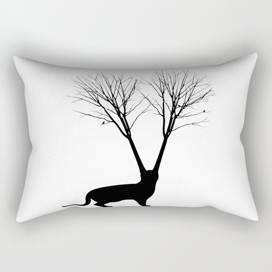 Cat Tree Rectangular Pillow