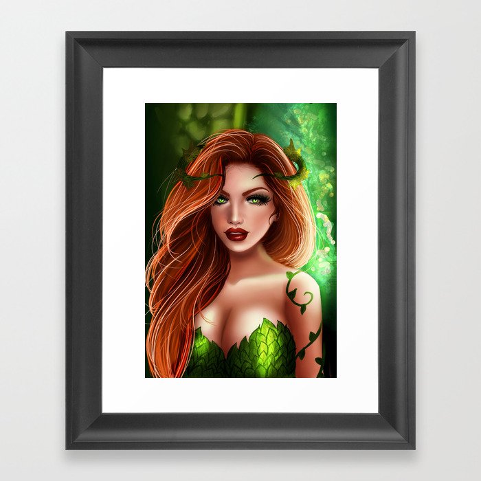 Poison Ivy Framed Art Print