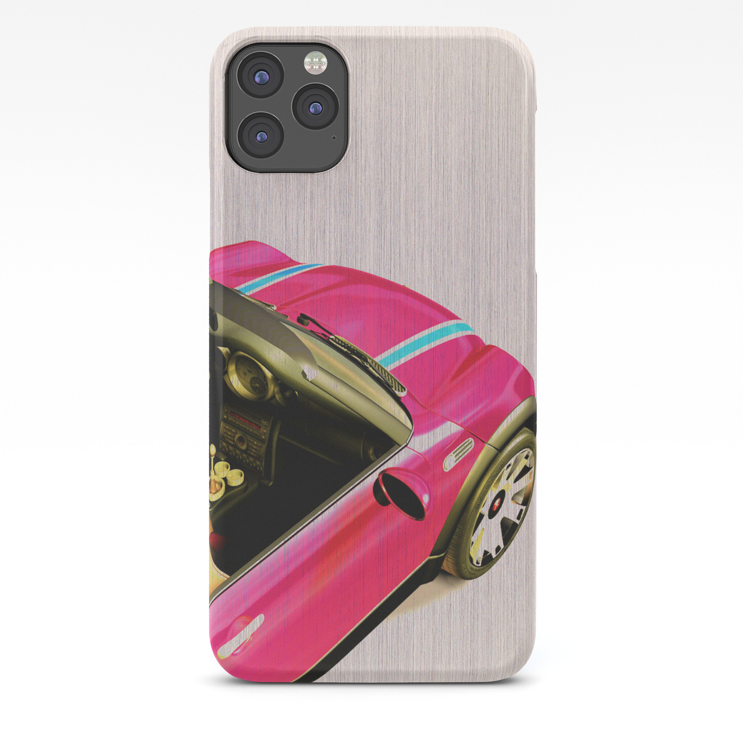 playmobil pink car