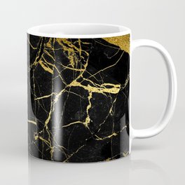 Black and Gold Marble Coffee Mug | Houseessentail, Cheapgift, Marble, Giftideas, Marblemugs, Minimalmarble, Kimye, Cutegift, Cute, Graphicdesign 
