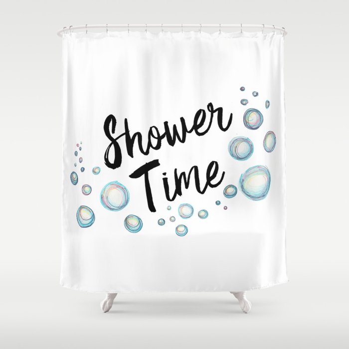 Shower Time Shower Curtain
