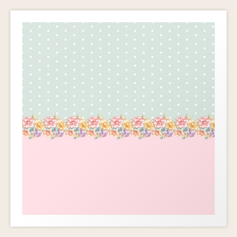 polka dots and floral