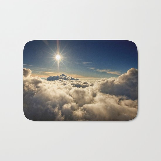 clouds (Above The Heavenly Clouds) Bath Mat