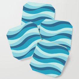 Abstract Water Waves Coaster