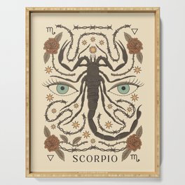 Scorpio, The Scorpion Serving Tray