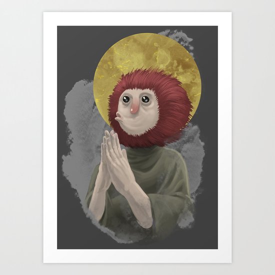 Owl Messiah Art Print
