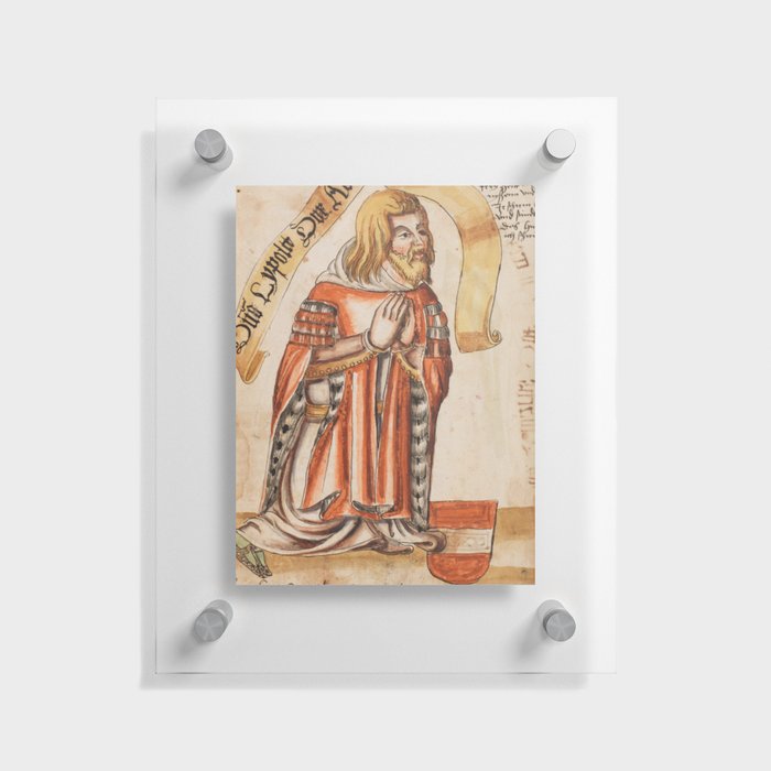 King Arthur Floating Acrylic Print