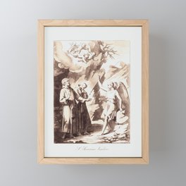 Saint Severinus, Bishop Framed Mini Art Print