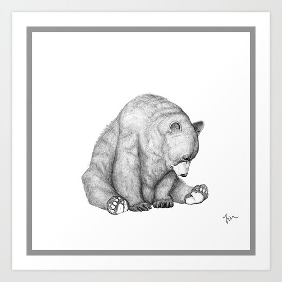 Bear Art Print