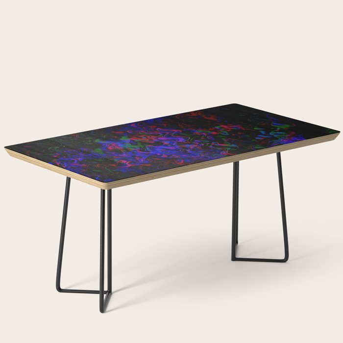 Trippy 3-D Optical Illusion of Color Coffee Table by ...