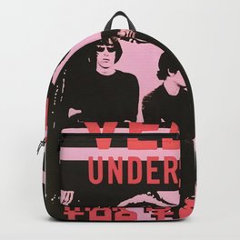 1968 Velvet Underground Concert Gig Vintage Advertising  Backpack