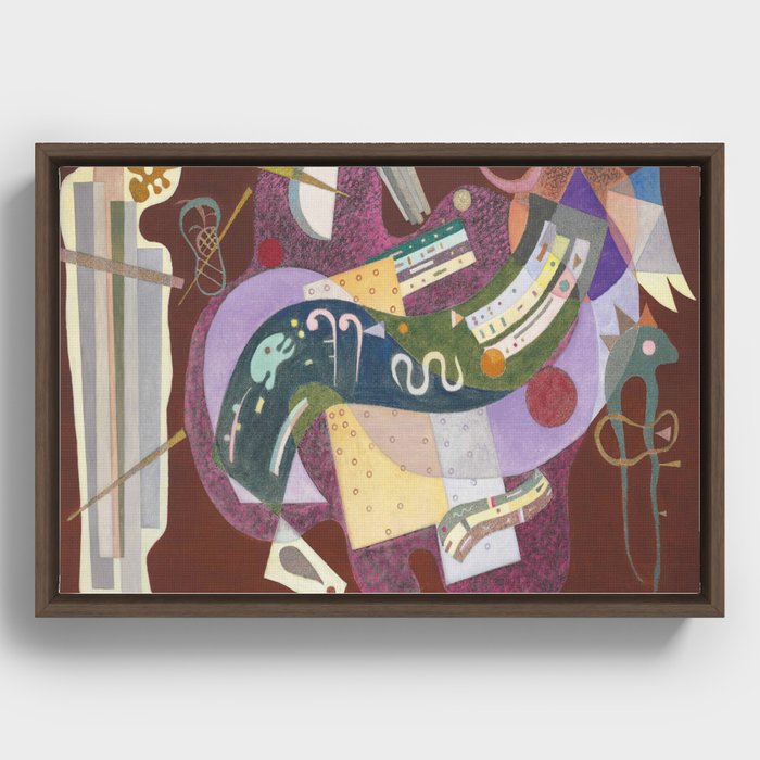 Wassily Kandinsky Framed Canvas